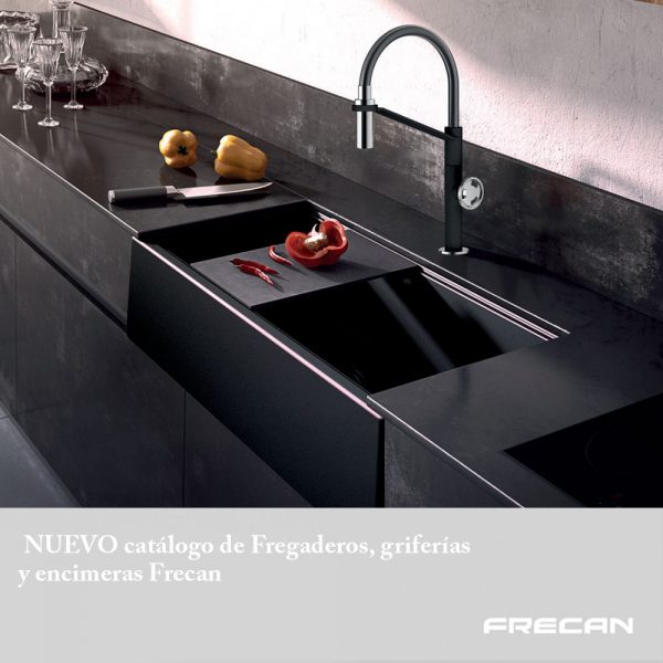 Nuevo catálogo de fregaderos, grifería y encimeras Frecan